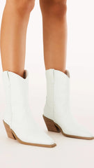 Ellenora Boots - Bone