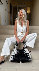 Alina Vest - White