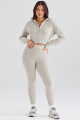 Sydney-Opal Ribbed Knit Leggings - SALE