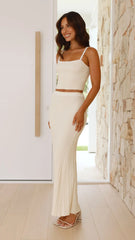 Penelope Maxi Skirt - Yellow