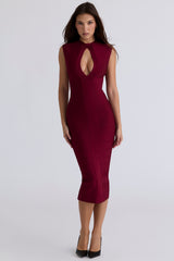 The Fatale-Ruby Stretch Bandage Midi Dress