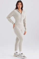 Sydney-Opal Ribbed Knit Leggings - SALE