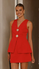 Alexa Vest - Red