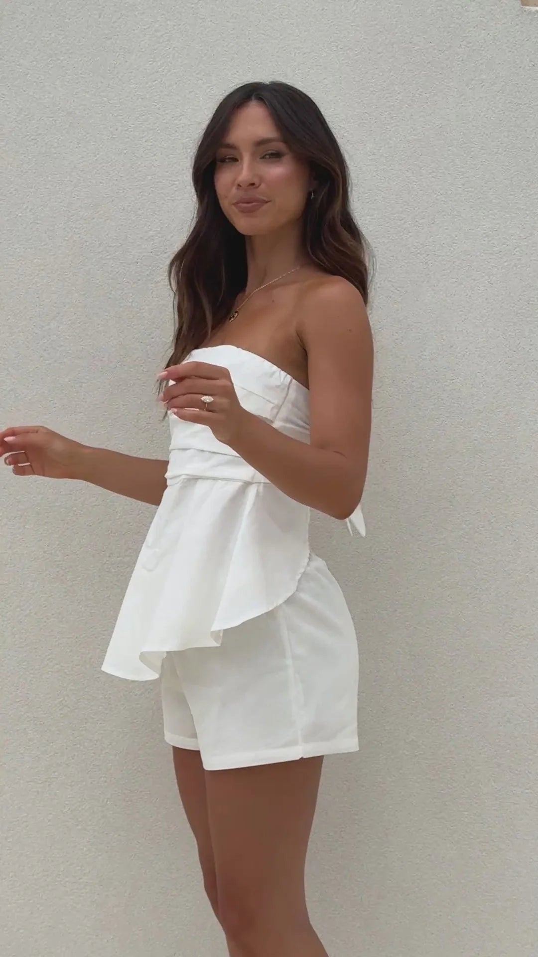Tory Shorts - White