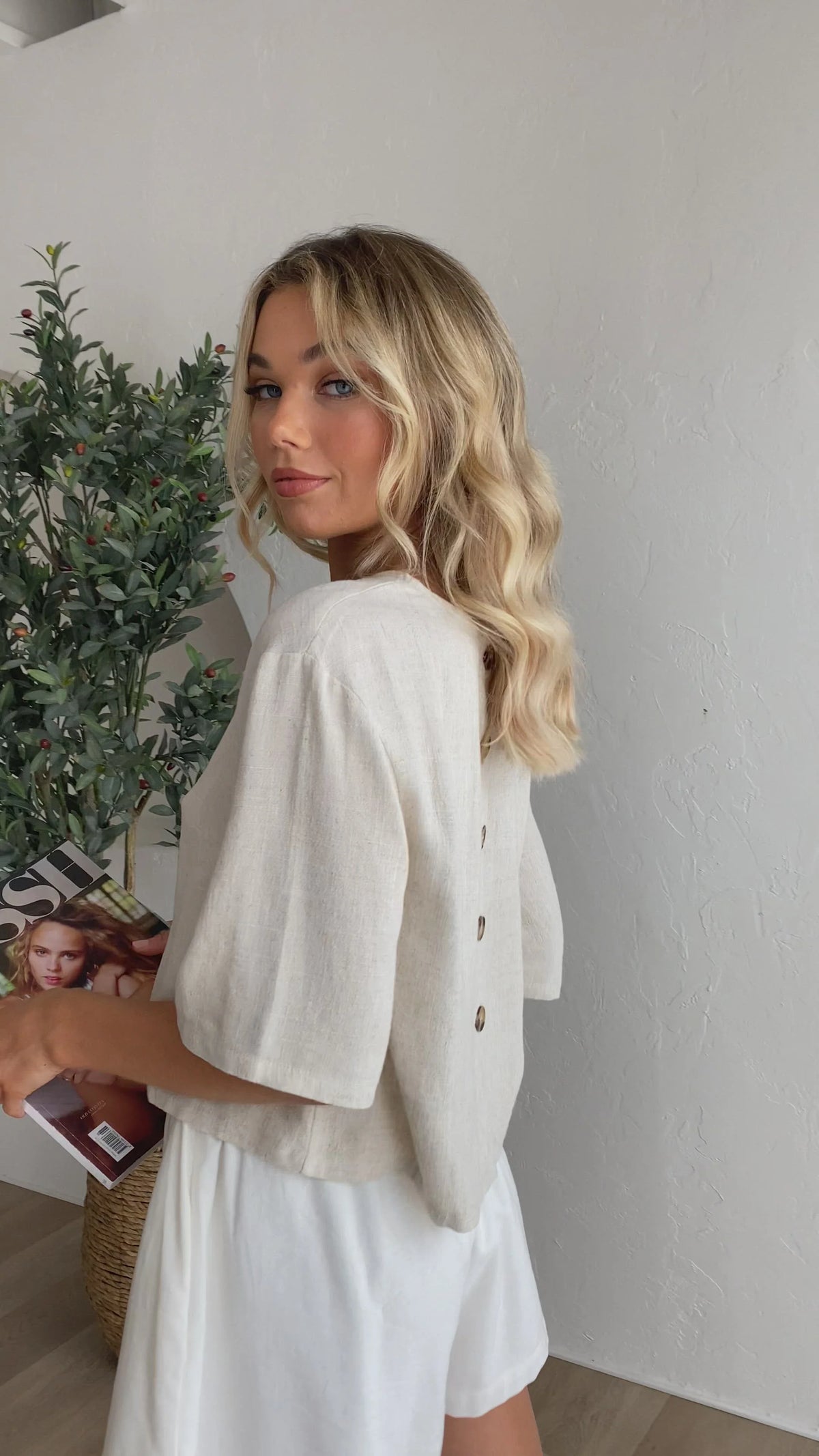 Charlotte Top - Natural