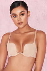 U Bra-Multi Position Adjustable Bra - Beige