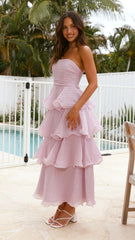 Lanica Maxi Dress - Lilac