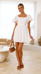 Pasha Mini Dress - White